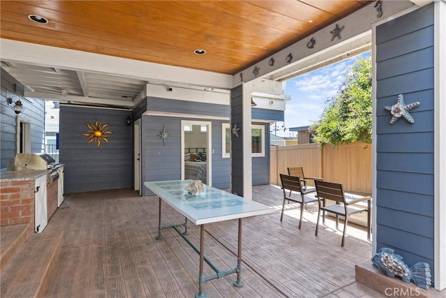 41 19th St, Cayucos, CA 93430 - view of patio / terrace featuring a deck