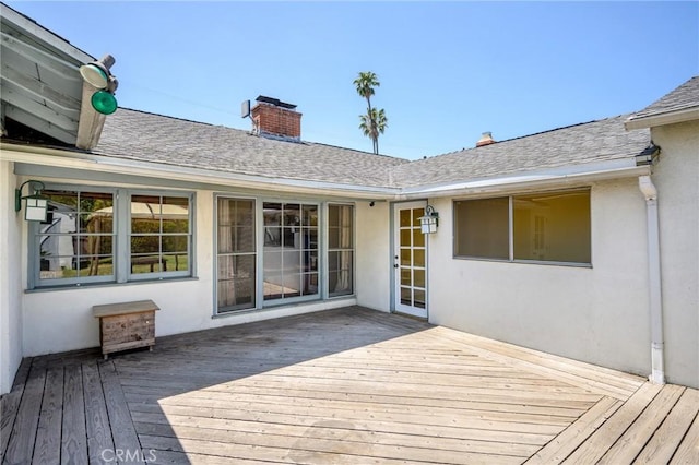 13617 Bassett St, Valley Glen, CA 91405 - view of deck