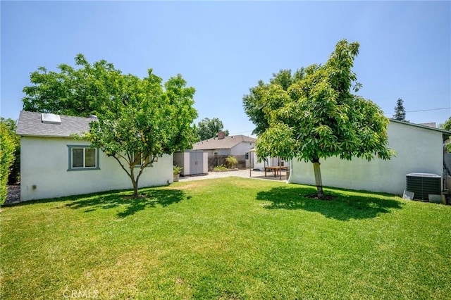 13617 Bassett St, Valley Glen, CA 91405 - view of yard with a shed and a patio