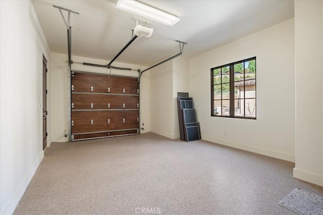 1470 Via Chaparral, Fallbrook, CA 92028 - garage with a garage door opener and baseboards