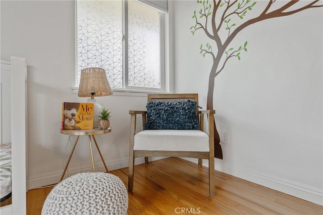 8521 Ranchito Ave, Panorama City, CA 91402 - living area with wood finished floors and baseboards