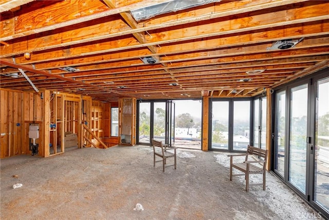153 Cedar Way, Laguna Beach, CA 92651 - misc room with french doors