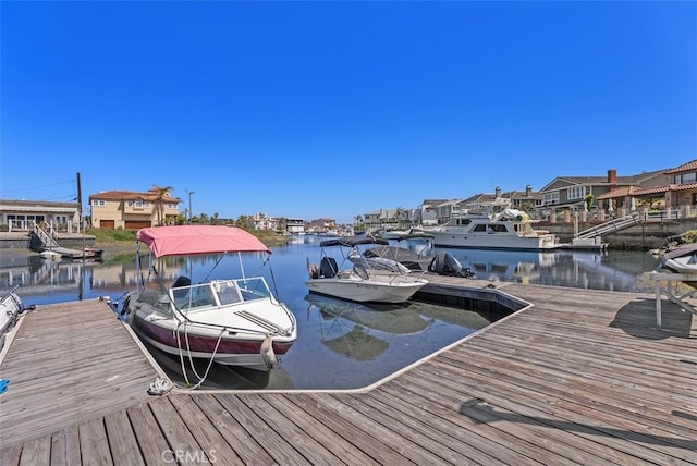 17152 Pacific Coast Unit 19, Huntington Beach, CA 92649 - dock area with a water view
