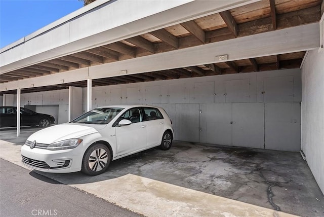 17152 Pacific Coast Unit 19, Huntington Beach, CA 92649 - view of covered parking lot