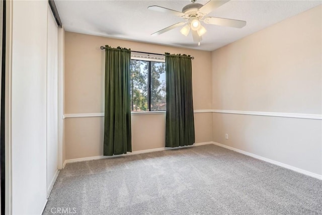 2209 E Badillo St, Covina, CA 91724 - spare room featuring carpet flooring, ceiling fan, and baseboards