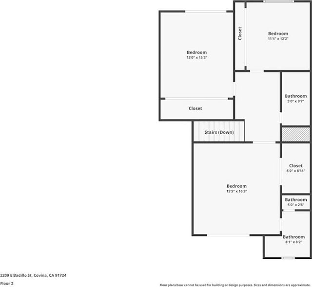 2209 E Badillo St, Covina, CA 91724 - home floor plan