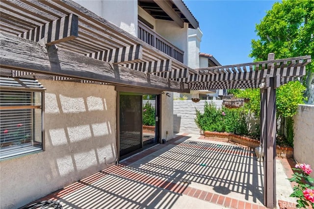2209 E Badillo St, Covina, CA 91724 - view of patio with a pergola