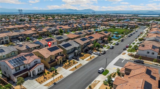 4337 Rima Dr, Fontana, CA 92336 - aerial perspective of suburban area featuring mountains