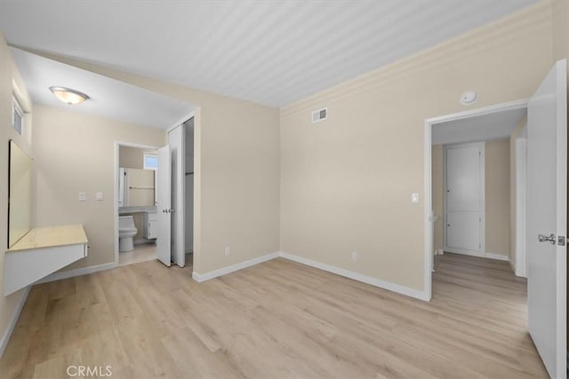 19924 Mildred Ave, Torrance, CA 90503 - spare room featuring light wood-type flooring, baseboards, and a smoke detector