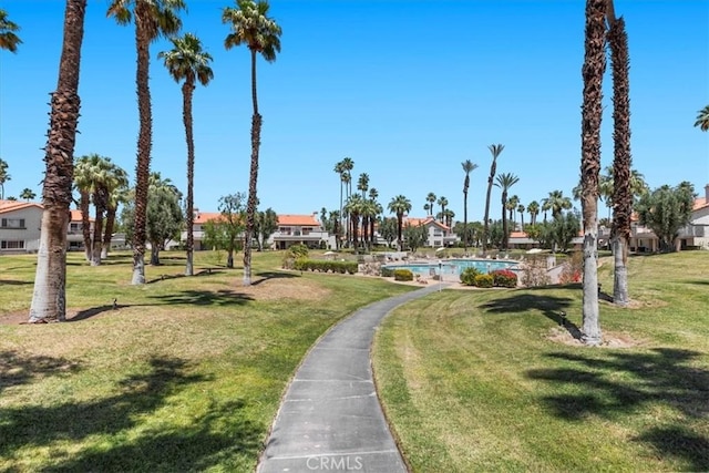 491 Desert Falls Dr N, Palm Desert, CA 92211 - view of home's community featuring a yard