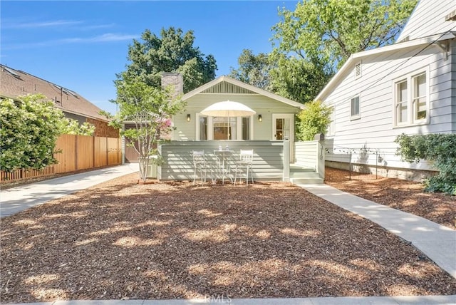 319 W 6th St, Claremont, CA 91711 - view of front of property featuring a chimney
