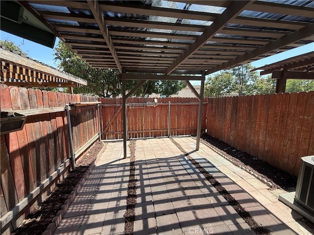 2394 Gonzaga Ln, Riverside, CA 92507 - fenced backyard featuring a pergola and a patio area