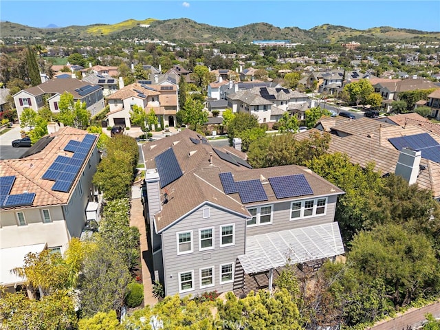 11 Markham Ln, Ladera Ranch, CA 92694 - aerial perspective of suburban area with a mountain backdrop