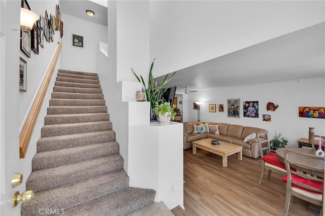 4240 Lost Hills Rd Unit 2102, Calabasas, CA 91301 - stairs featuring wood finished floors