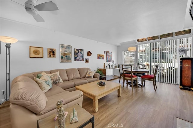 4240 Lost Hills Rd Unit 2102, Calabasas, CA 91301 - living room with ceiling fan and wood finished floors
