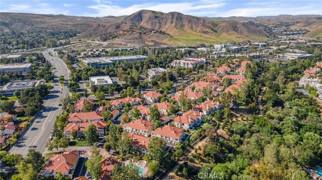 4240 Lost Hills Rd Unit 2102, Calabasas, CA 91301 - aerial overview of property's location with a mountainous background