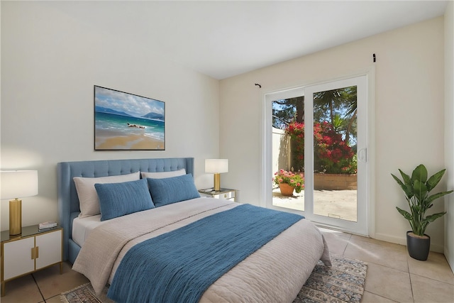 27982 Virginia, Mission Viejo, CA 92692 - bedroom featuring access to exterior and light tile patterned flooring