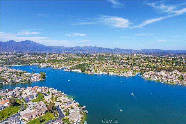 27982 Virginia, Mission Viejo, CA 92692 - aerial overview of property's location with a water and mountain view and nearby suburban area