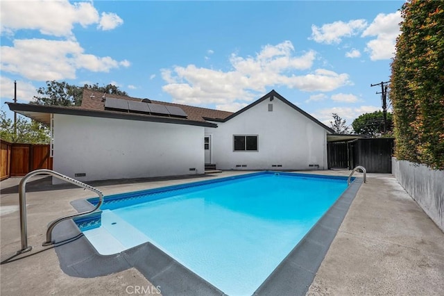 1292 Tiffany Pl, Tustin, CA 92780 - view of pool with a fenced backyard and a patio
