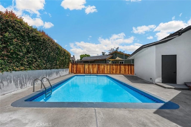 1292 Tiffany Pl, Tustin, CA 92780 - view of swimming pool featuring a fenced backyard and a patio