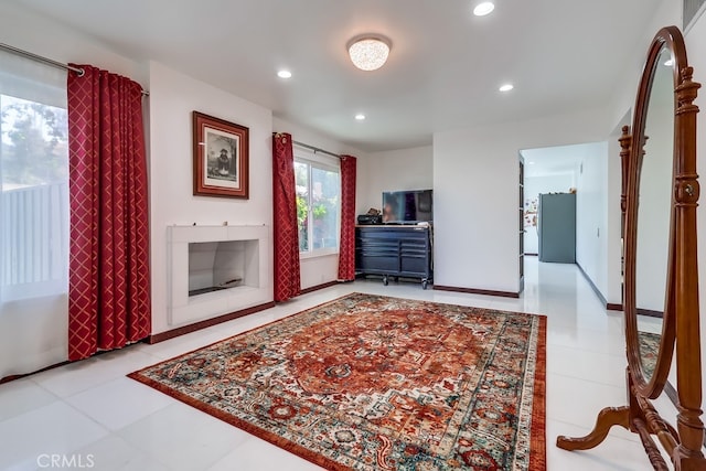 2600 Brynwood Pl, West Covina, CA 91792 - tiled living area featuring recessed lighting