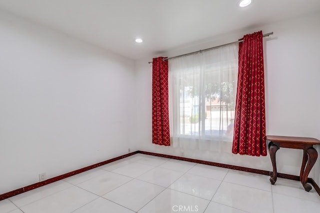 2600 Brynwood Pl, West Covina, CA 91792 - unfurnished room with baseboards and recessed lighting