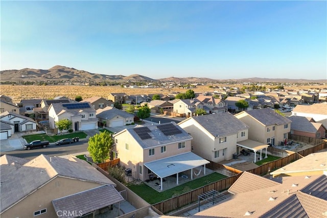3116 Perdot Ave, Rosamond, CA 93560 - aerial perspective of suburban area featuring a mountain backdrop