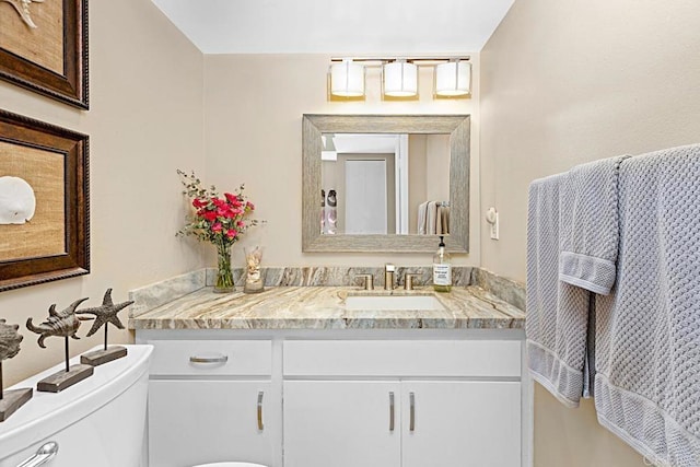 2284 Caminito Pajarito Unit 147, San Diego, CA 92107 - bathroom with toilet and vanity