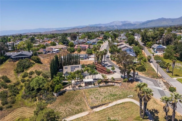 1290 3rd, Calimesa, CA 92320 - aerial perspective of suburban area featuring a mountainous background