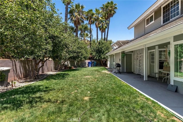 1290 3rd, Calimesa, CA 92320 - view of yard with a patio area
