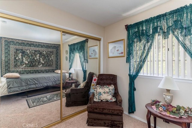 1290 3rd, Calimesa, CA 92320 - carpeted bedroom featuring a closet and baseboards