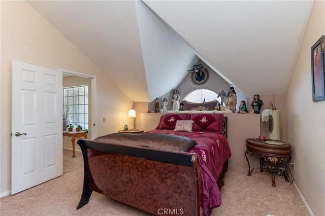 1290 3rd, Calimesa, CA 92320 - bedroom with carpet floors, lofted ceiling, and multiple windows