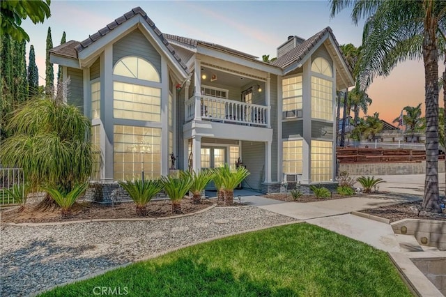 1290 3rd, Calimesa, CA 92320 - view of front of property featuring a balcony