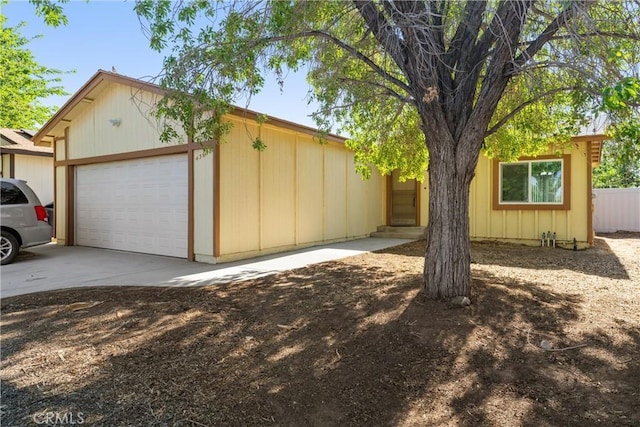 43638 Oleander St, Lancaster, CA 93535 - view of front of home featuring driveway and an attached garage