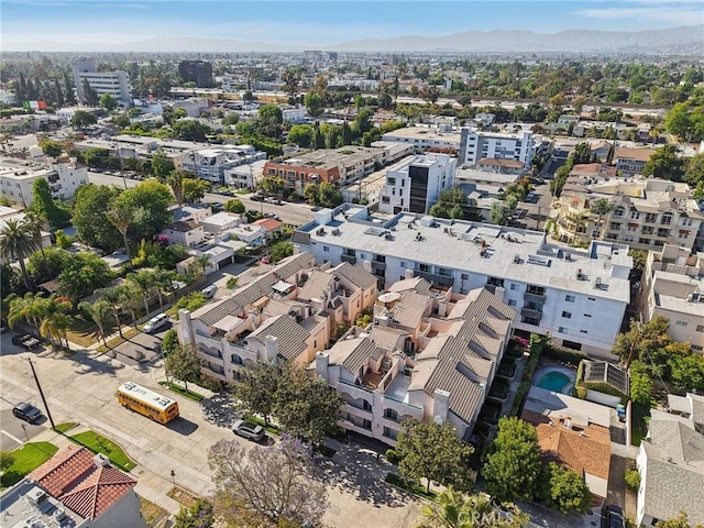 10659 Bloomfield St, Toluca Lake, CA 91602 - aerial view of a mountainous background