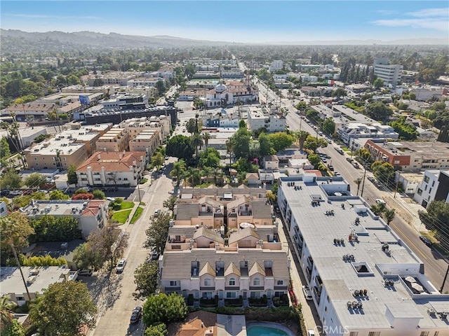 10659 Bloomfield St, Toluca Lake, CA 91602 - drone / aerial view of mountains