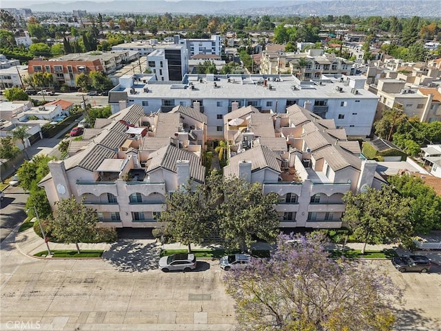 10659 Bloomfield St, Toluca Lake, CA 91602 - aerial perspective of suburban area featuring mountains