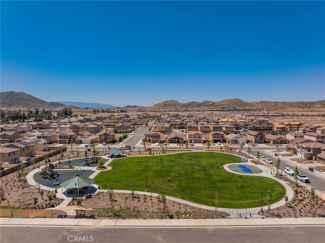 30769 Impala Ct, Winchester, CA 92596 - aerial view of residential area featuring a mountainous background