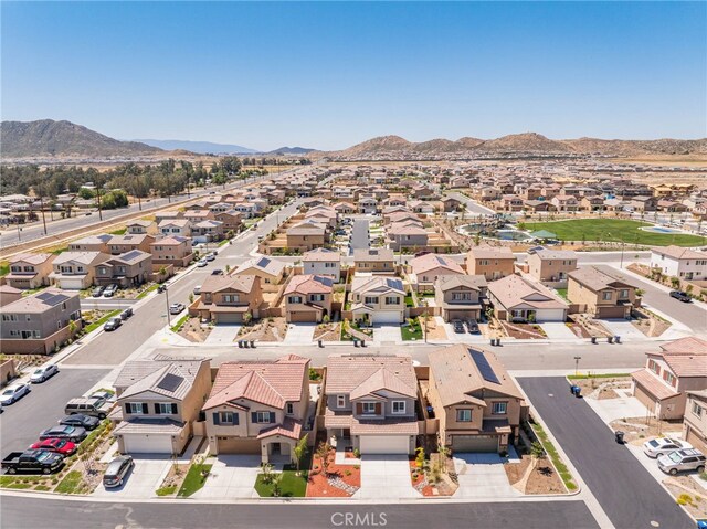 30769 Impala Ct, Winchester, CA 92596 - aerial view of residential area with a mountainous background