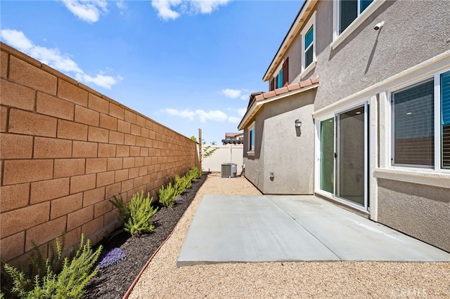 30769 Impala Ct, Winchester, CA 92596 - fenced backyard with central air condition unit and a patio area