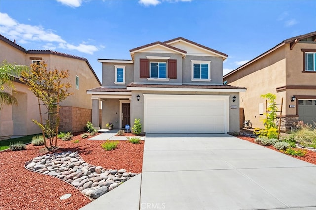 30769 Impala Ct, Winchester, CA 92596 - traditional-style house with stucco siding, driveway, and an attached garage