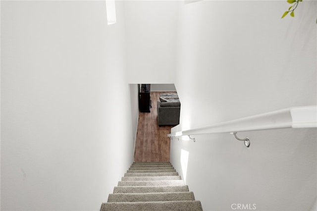 30769 Impala Ct, Winchester, CA 92596 - stairway featuring wood finished floors