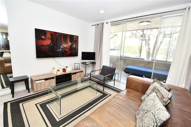 7309 Franklin Ave Unit 105, Los Angeles, CA 90046 - living room with recessed lighting