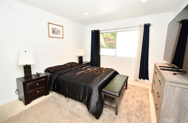 7309 Franklin Ave Unit 105, Los Angeles, CA 90046 - bedroom with light colored carpet and recessed lighting