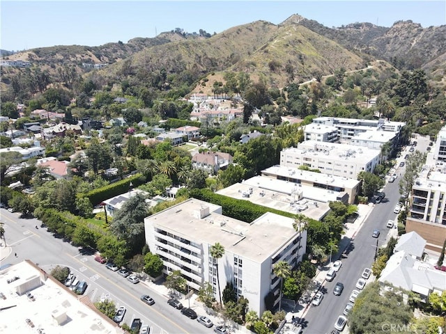 7309 Franklin Ave Unit 105, Los Angeles, CA 90046 - drone / aerial view of a mountain backdrop