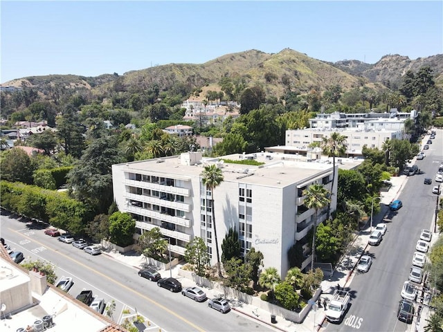 7309 Franklin Ave Unit 105, Los Angeles, CA 90046 - drone / aerial view of a mountainous background