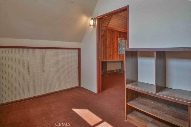 28680 Zion Dr, Lake Arrowhead, CA 92352 - bonus room with vaulted ceiling and carpet