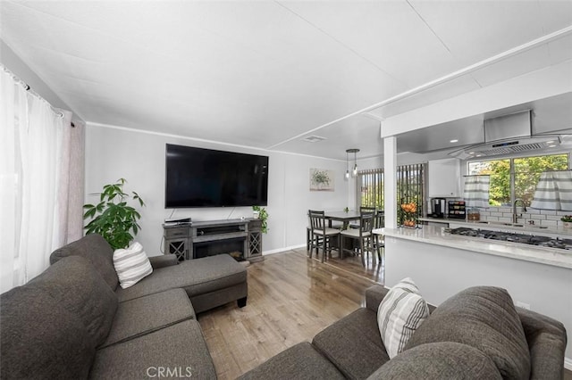 705 Pecos St, Spring Valley, CA 91977 - living room with wood finished floors