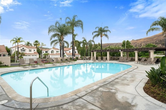 24775 Calle Serranona, Calabasas, CA 91302 - community pool featuring a residential view and a patio area