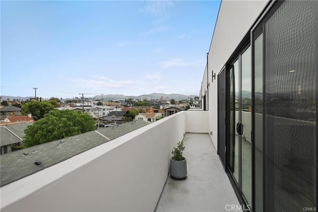 41363/4 Normal Ave Unit 3/4, Los Angeles, CA 90029 - balcony featuring a mountain view